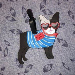 Cute Boston Terrier Dog Luggage Tag